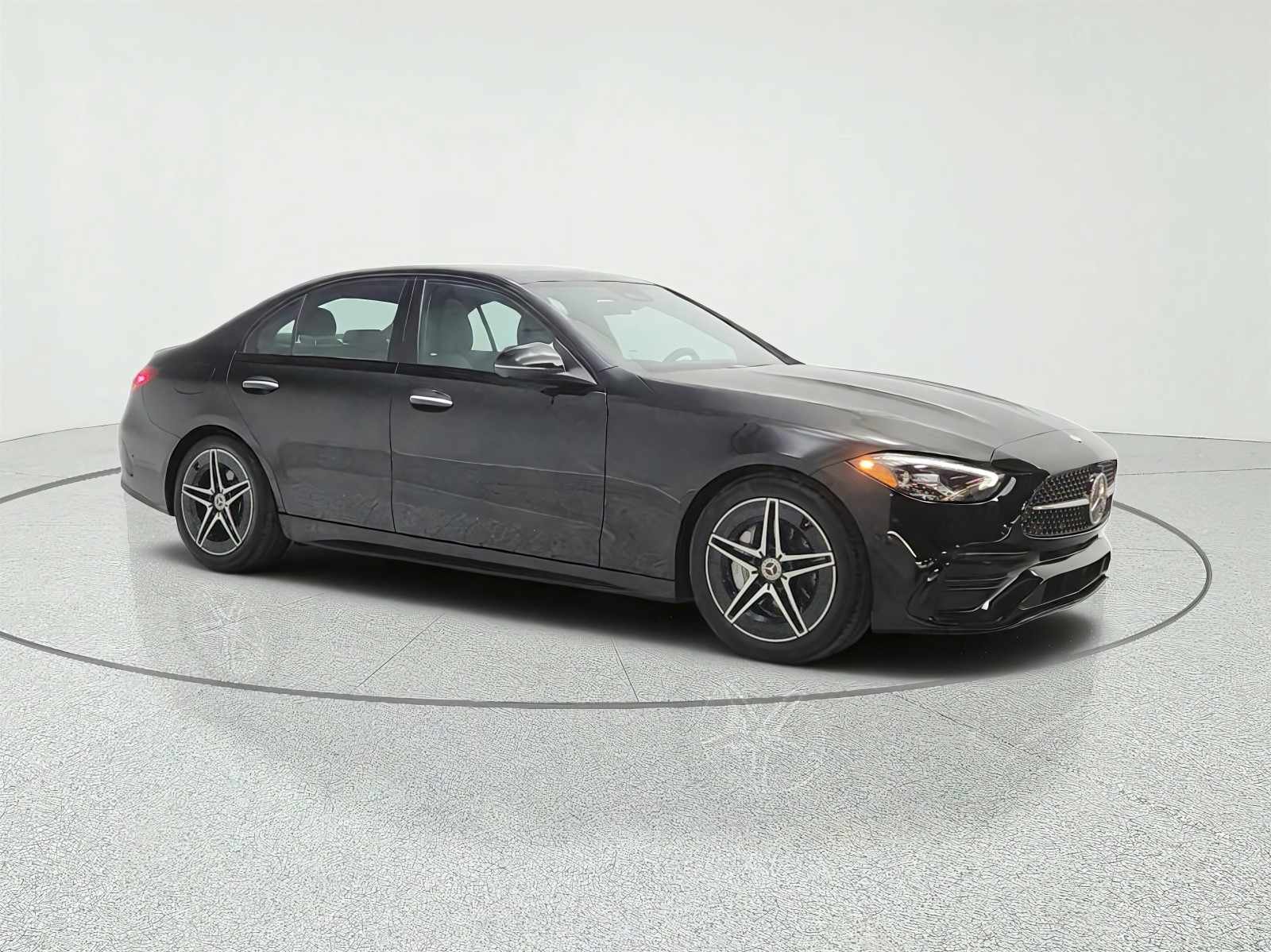 Used 2022 Black Mercedes-Benz C 300 Sedan image 3