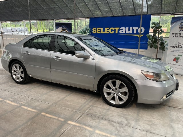 Gray (Platinum Frost Metallic) 2010 Acura RL Sedan All-Wheel Drive Automatic