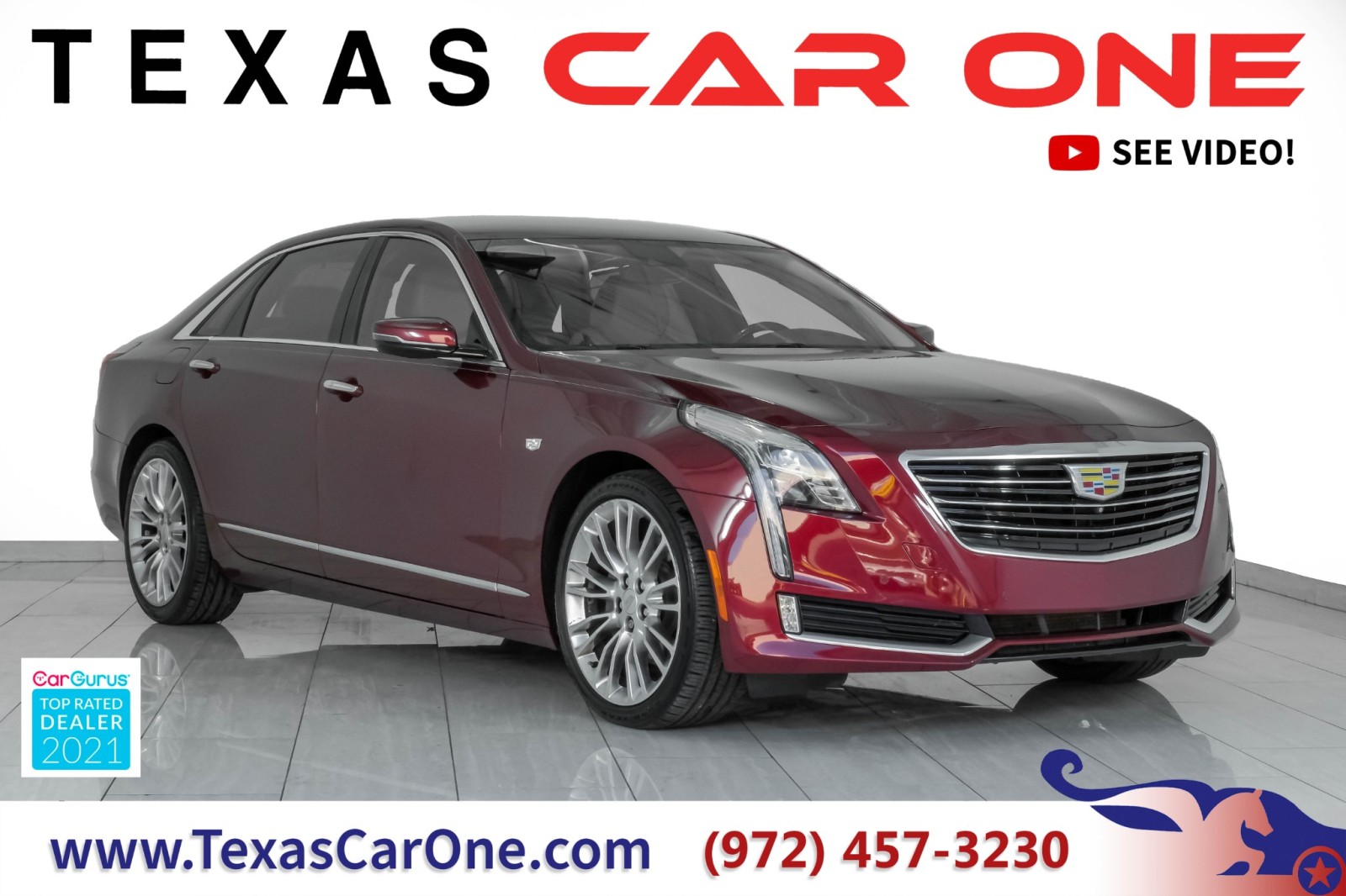 2017 Cadillac CT6 LUXURY AWD BLIND SPOT ASSIST LANE KEEP ASSIST FORW 1