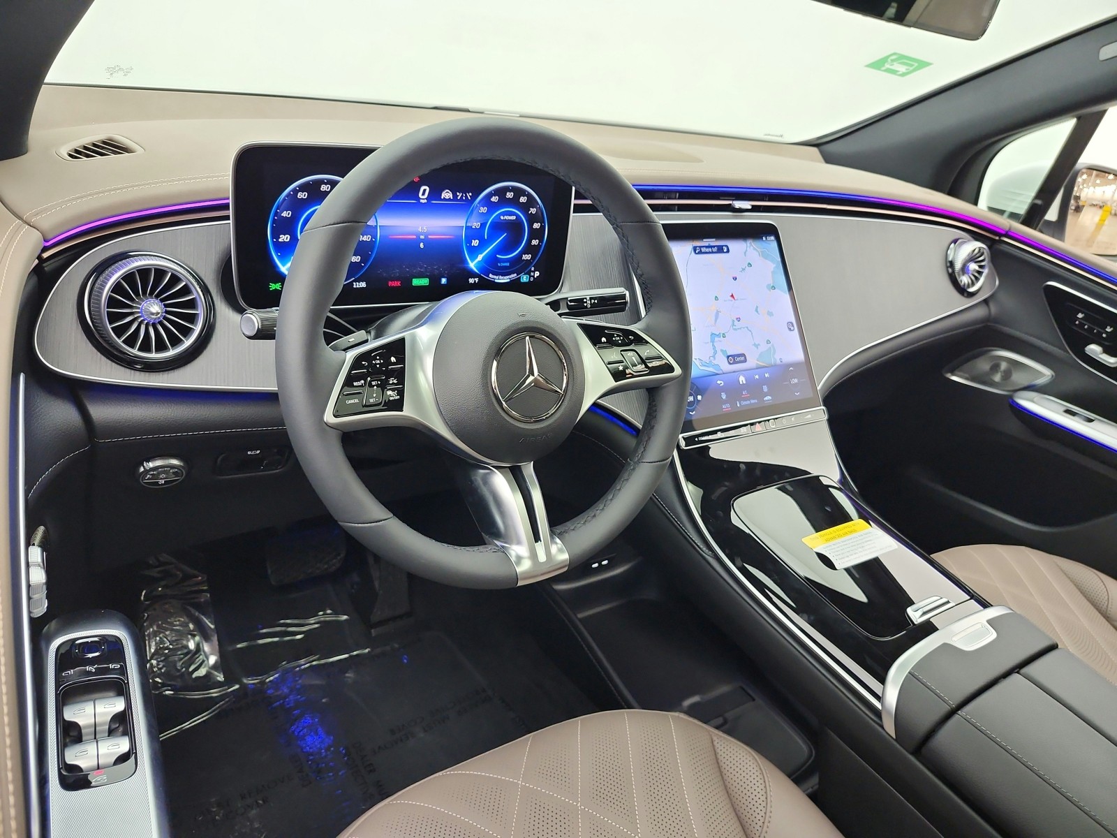 New 2027 Polar White Mercedes-Benz EQE 320+ SUV image 9