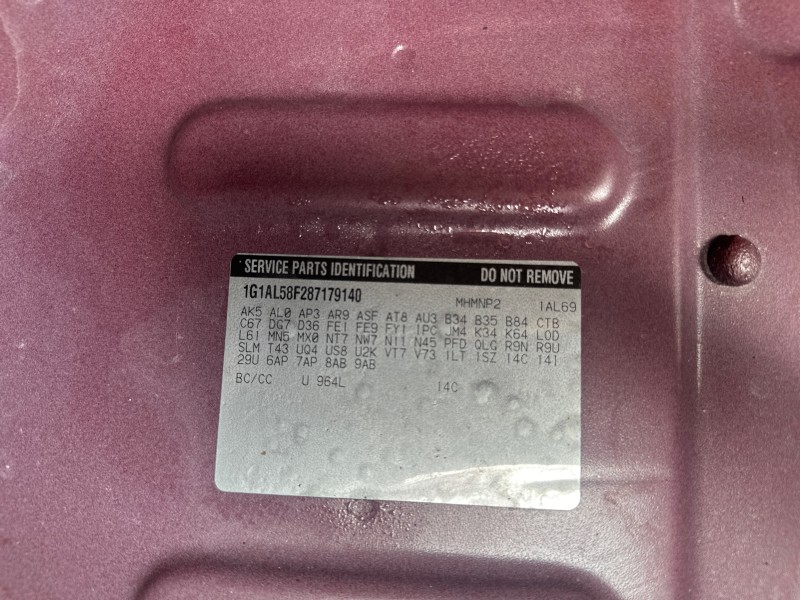 2008 Chevrolet Cobalt LT LOW MILES 60,652 in ,