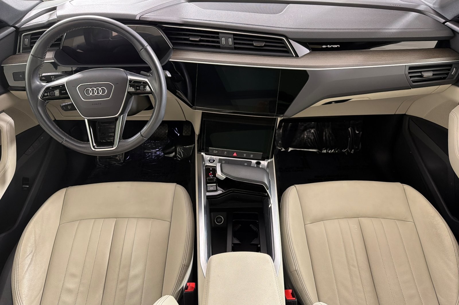 Certified Used 2024 Glacier White Metallic Audi S line Premium quattro image 12
