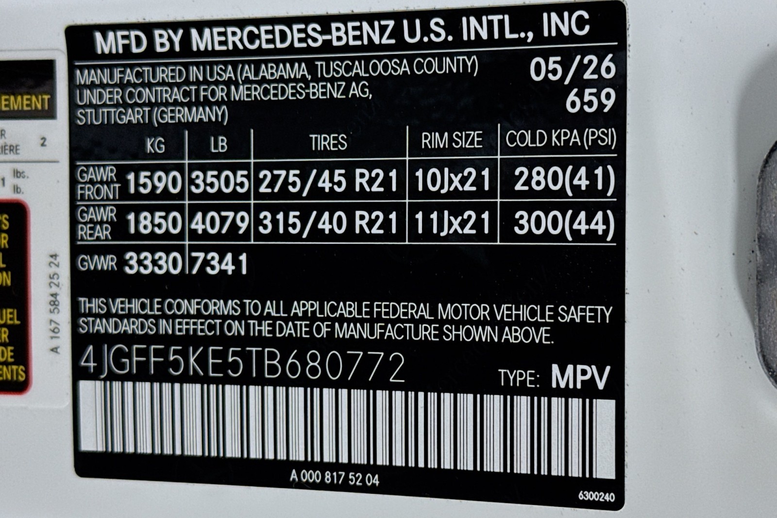 New 2026 MANUFAKTUR Signature Moonlight W Mercedes-Benz GLS 450 4MATIC® SUV image 25
