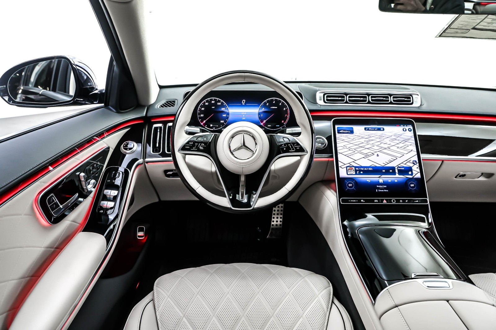 New 2026 Nautical Blue Metallic Mercedes-Benz S 580 image 4