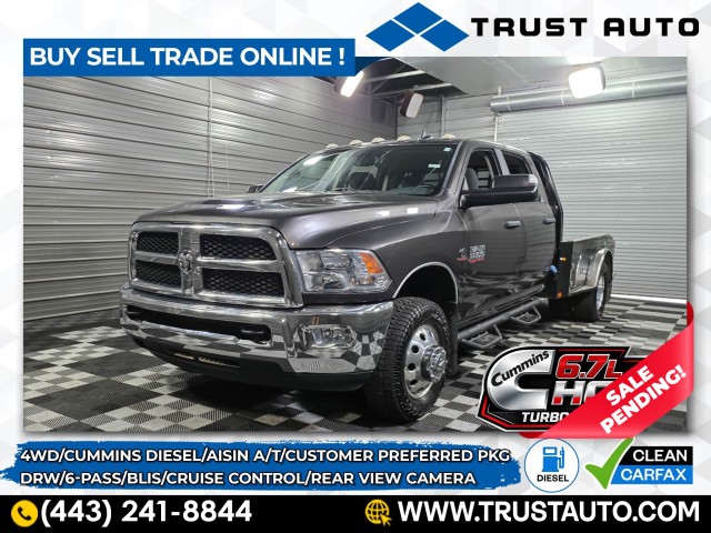 2017 RAM 3500 Chassis SLT Crew Cab 4WD