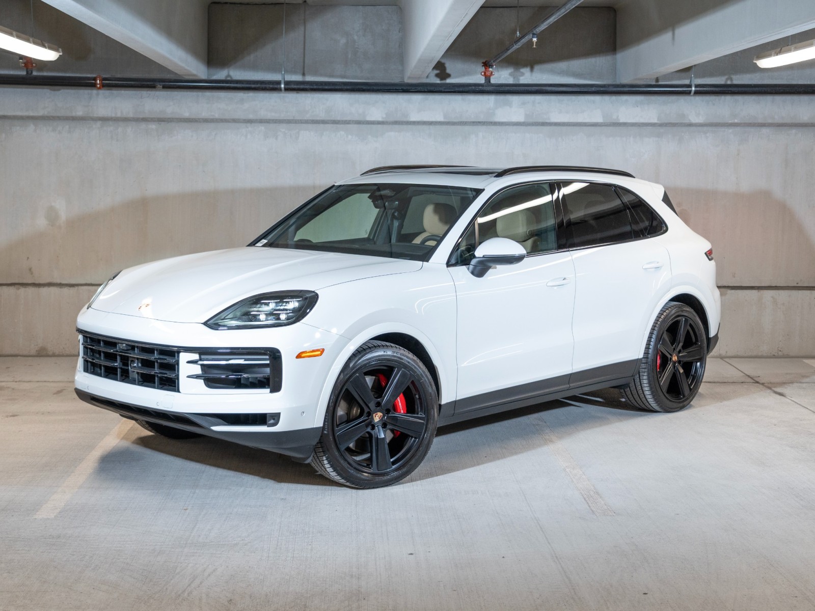 White 2026 Porsche Cayenne S AWD SUV / Crossover All-Wheel Drive Automatic