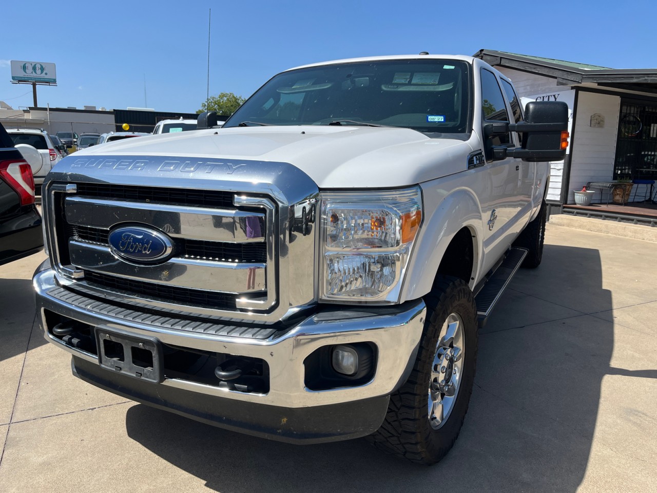 Oxford White 2015 Ford F-350 Super Duty Pickup Truck Four-Wheel Drive Automatic