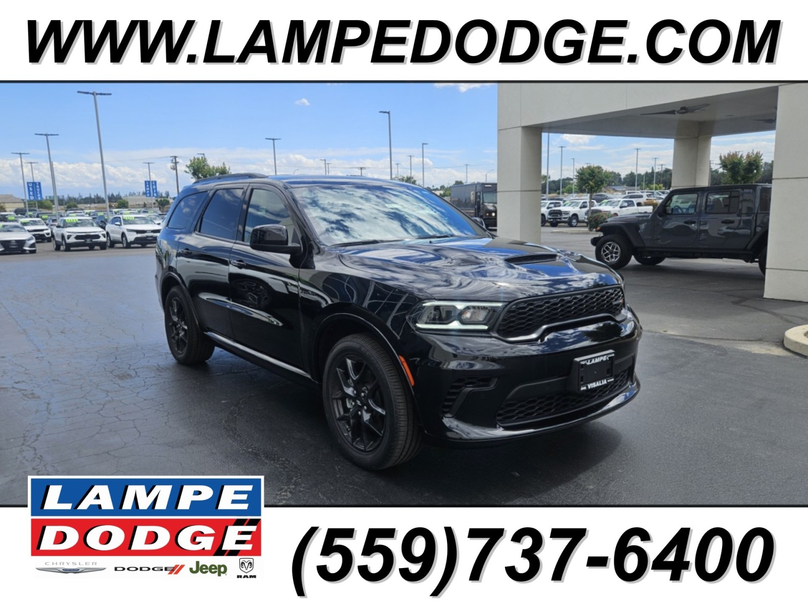 DB BLACK CLEAR COAT 2026 Dodge Durango GT HEMI AWD SUV / Crossover All-Wheel Drive