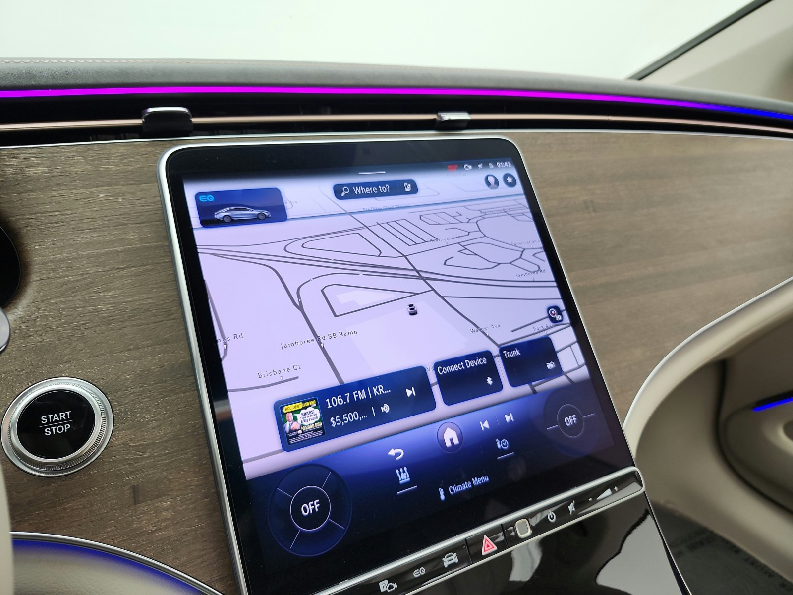 Used 2023 Polar White Mercedes-Benz EQS 450+ Sedan image 13