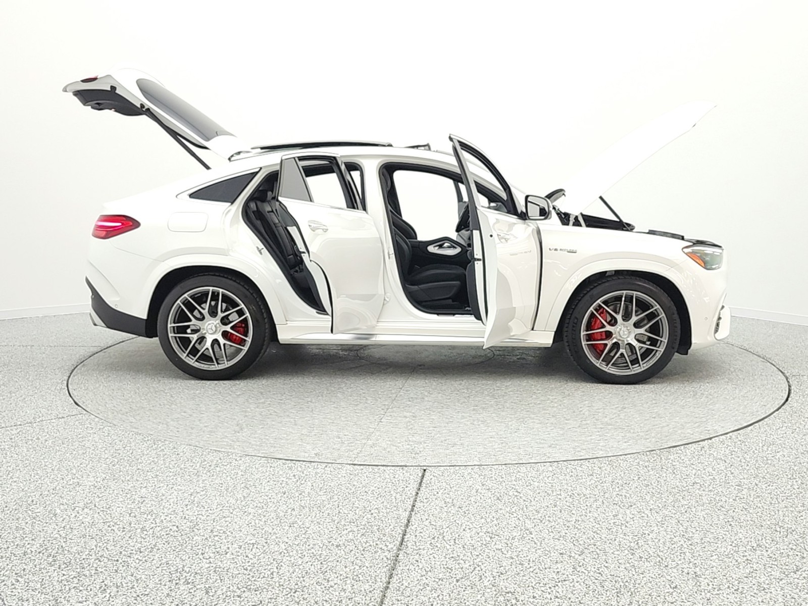 Certified Used 2024 Polar White Mercedes-Benz AMG® GLE 63 S 4MATIC+ Coupe image 4