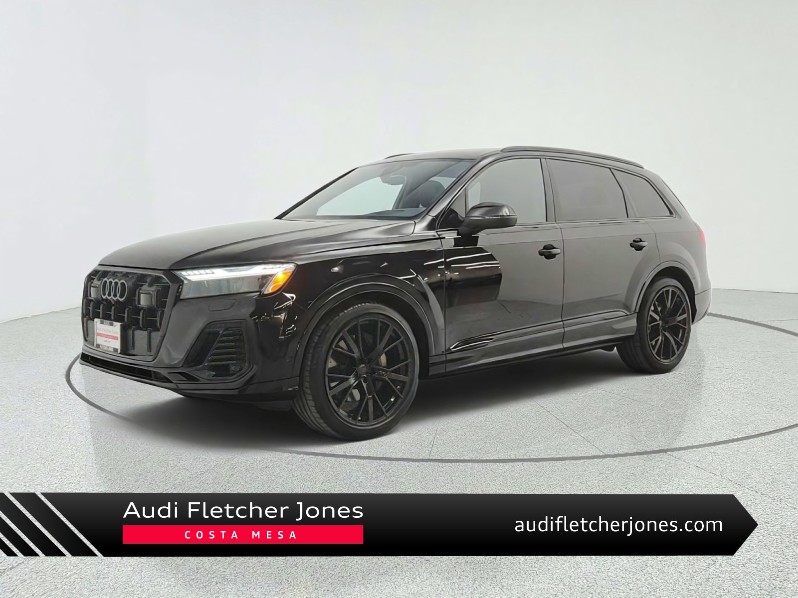 Mythos Black Metallic 2025 Audi Q7 SUV / Crossover All-Wheel Drive Automatic