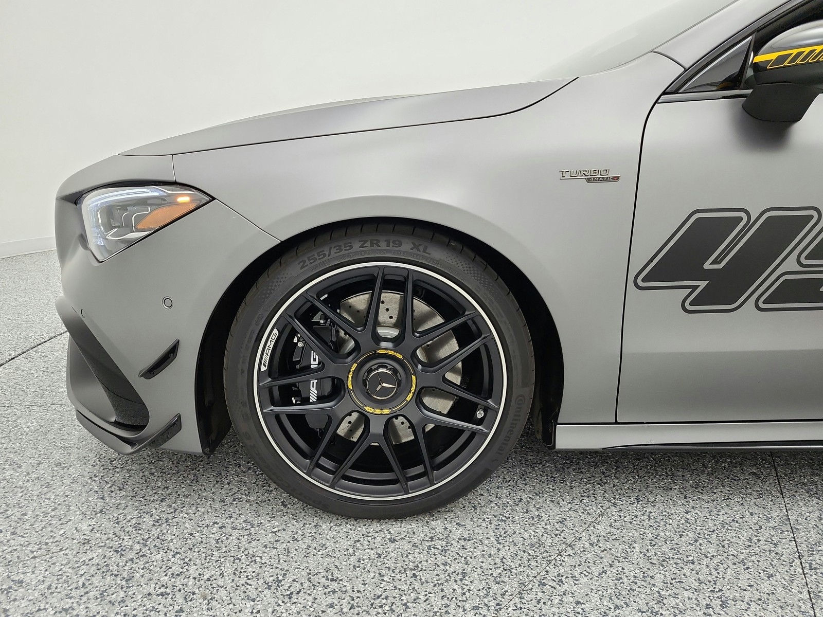 New 2026 MANUFAKTUR Mountain Grey Magno Mercedes-Benz AMG® CLA 45 4MATIC Coupe image 13