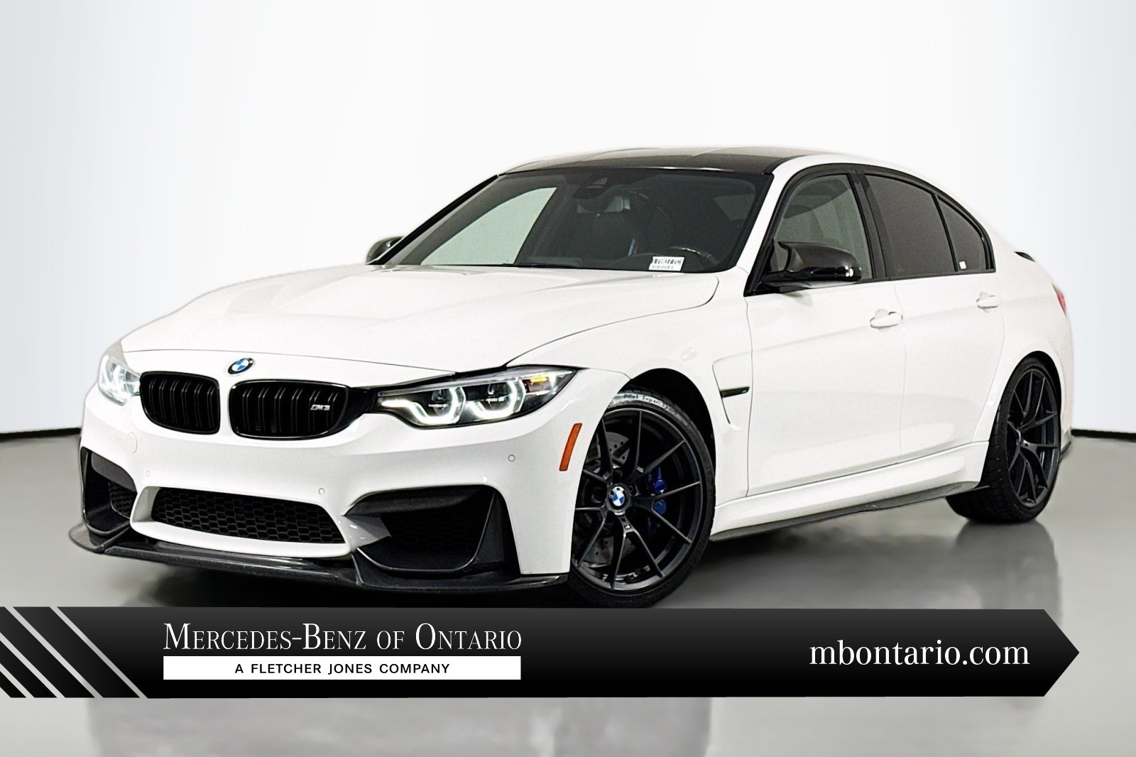 Alpine White 2018 BMW M3 CS Sedan RWD Sedan Rear-Wheel Drive Automatic