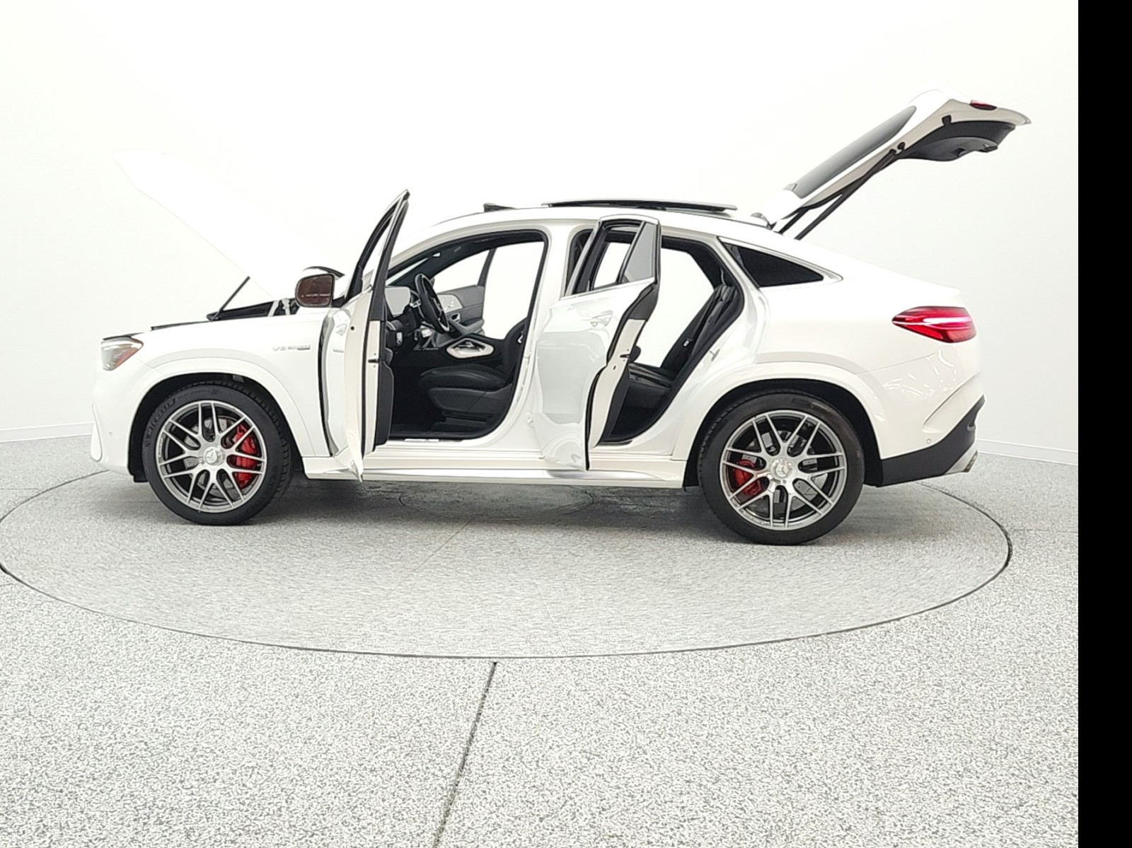 Certified Used 2024 Polar White Mercedes-Benz AMG® GLE 63 S 4MATIC+ Coupe image 8