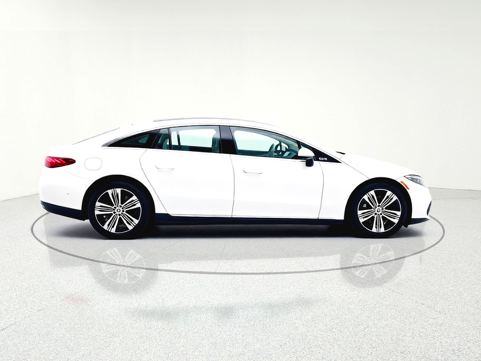 Used 2022 Polar White Mercedes-Benz EQS 450+ Sedan image 12