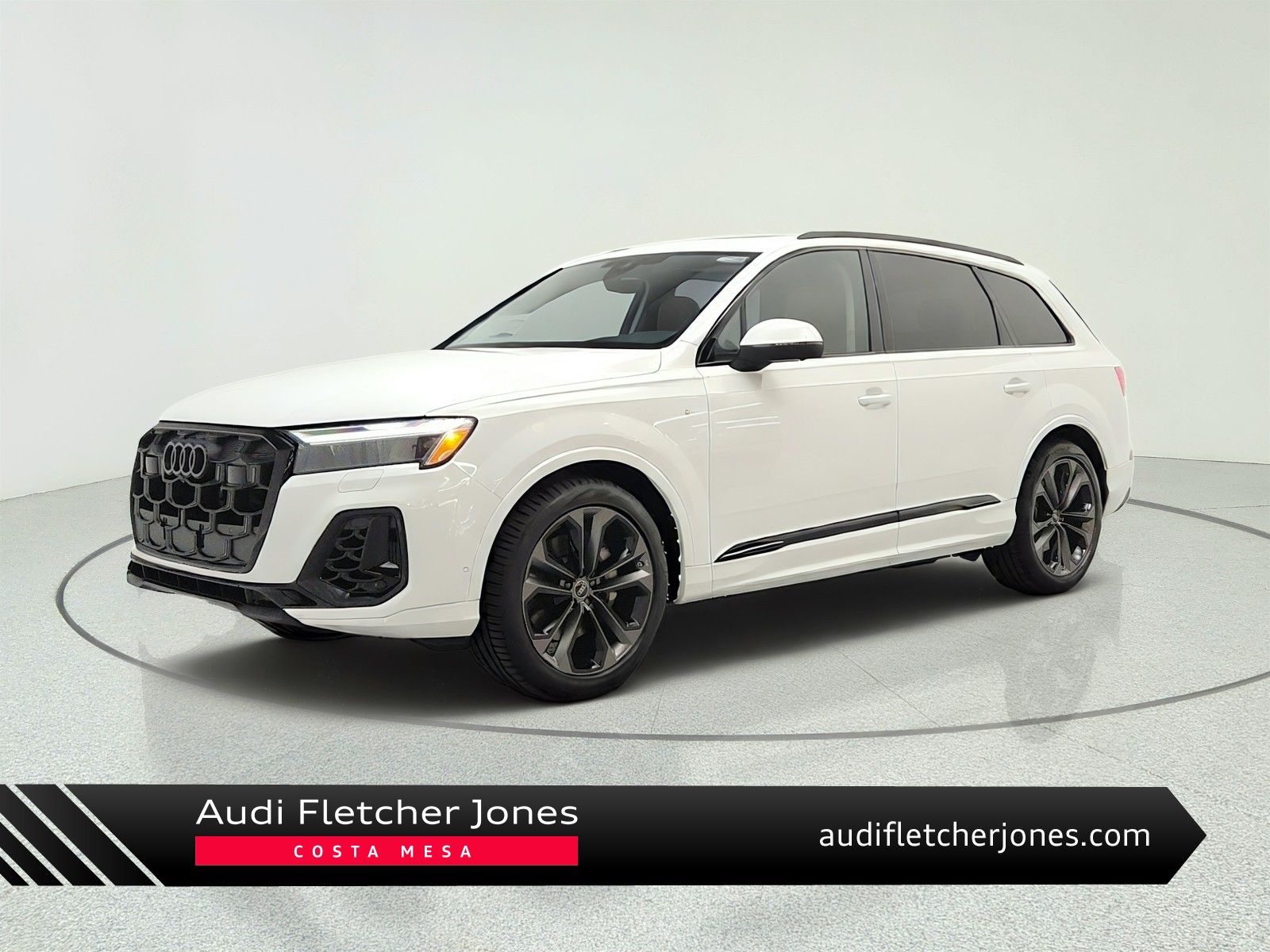 Glacier White Metallic 2026 Audi Q7 SUV / Crossover All-Wheel Drive Automatic