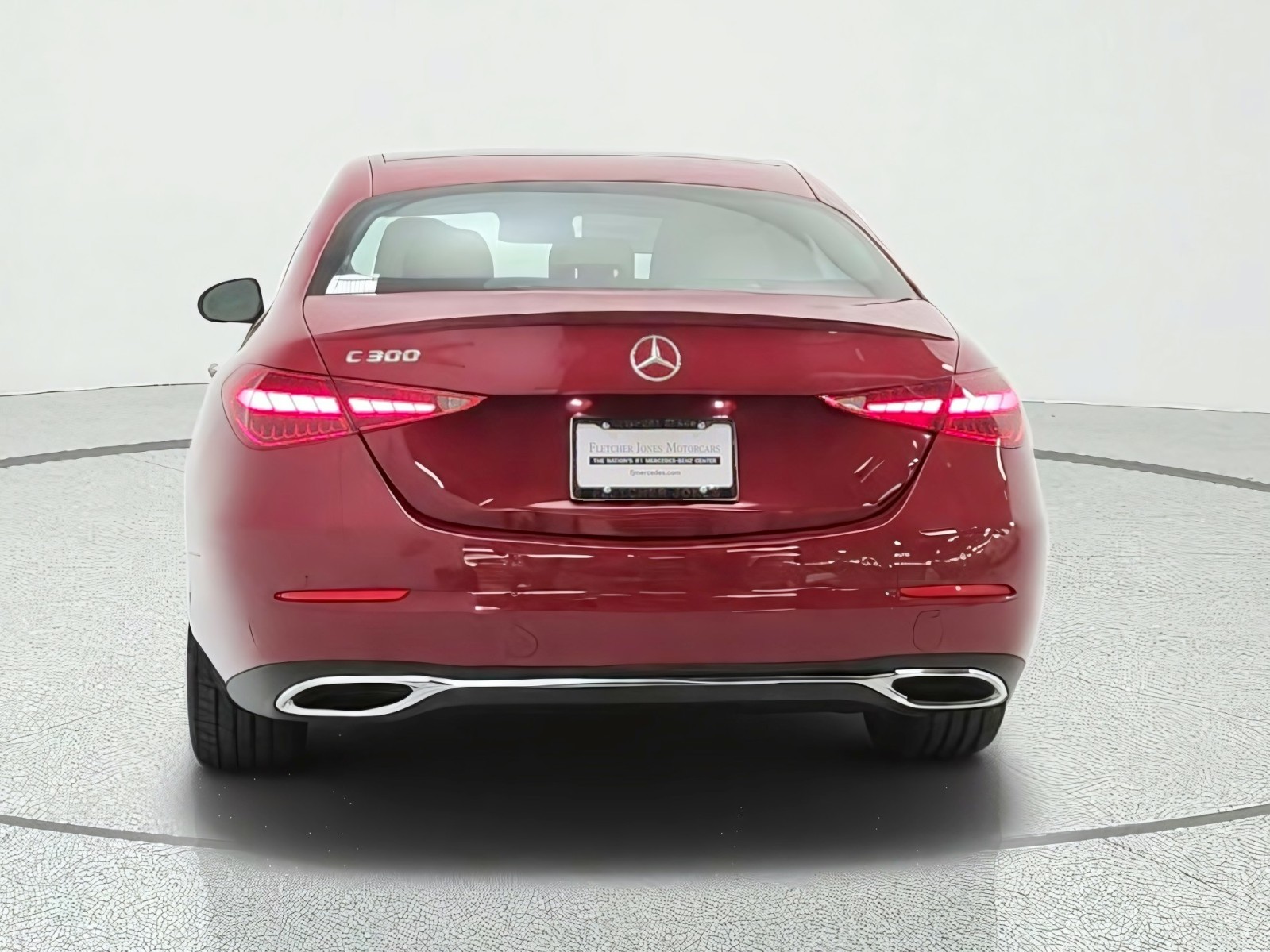 New 2026 MANUFAKTUR Patagonia Red Metallic Mercedes-Benz C 300 Sedan image 6