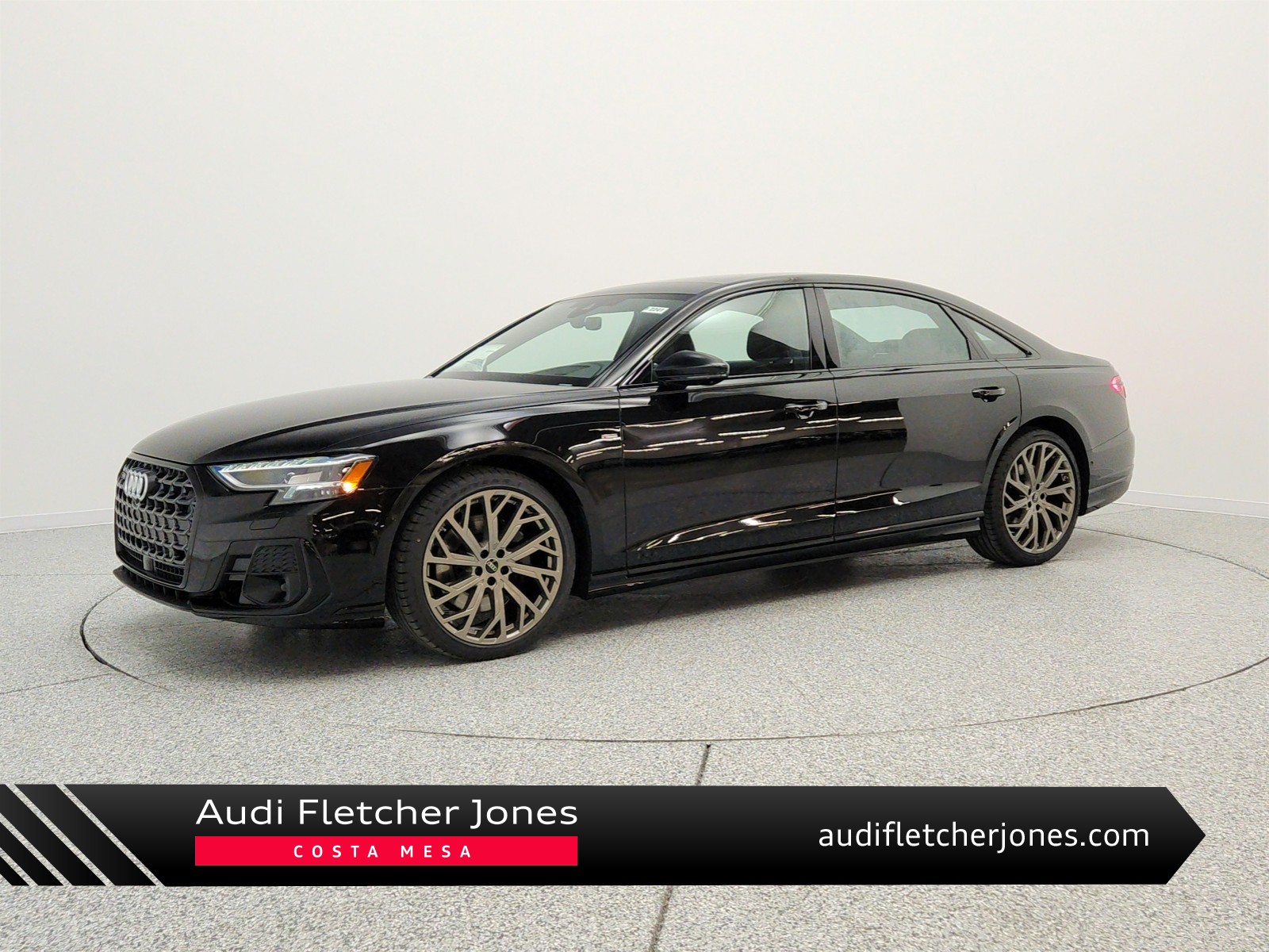 Mythos Black Metallic 2026 Audi A8 L quattro 55 TFSI Sedan All-Wheel Drive Automatic
