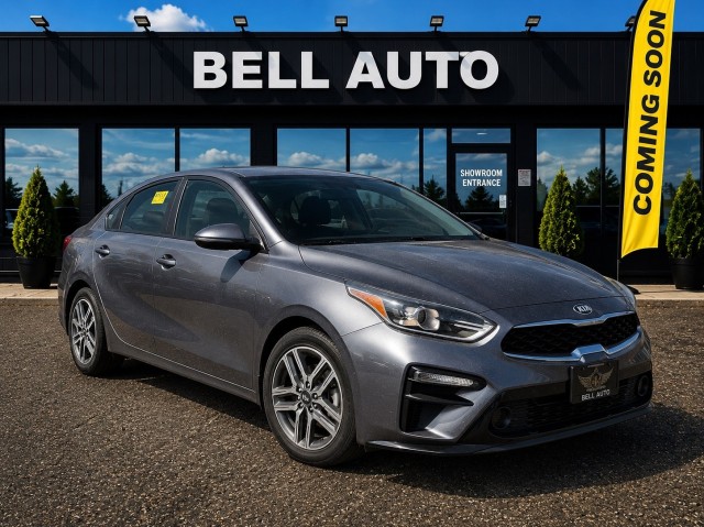Gray 2020 Kia Forte EX FWD Sedan Front-Wheel Drive Automatic