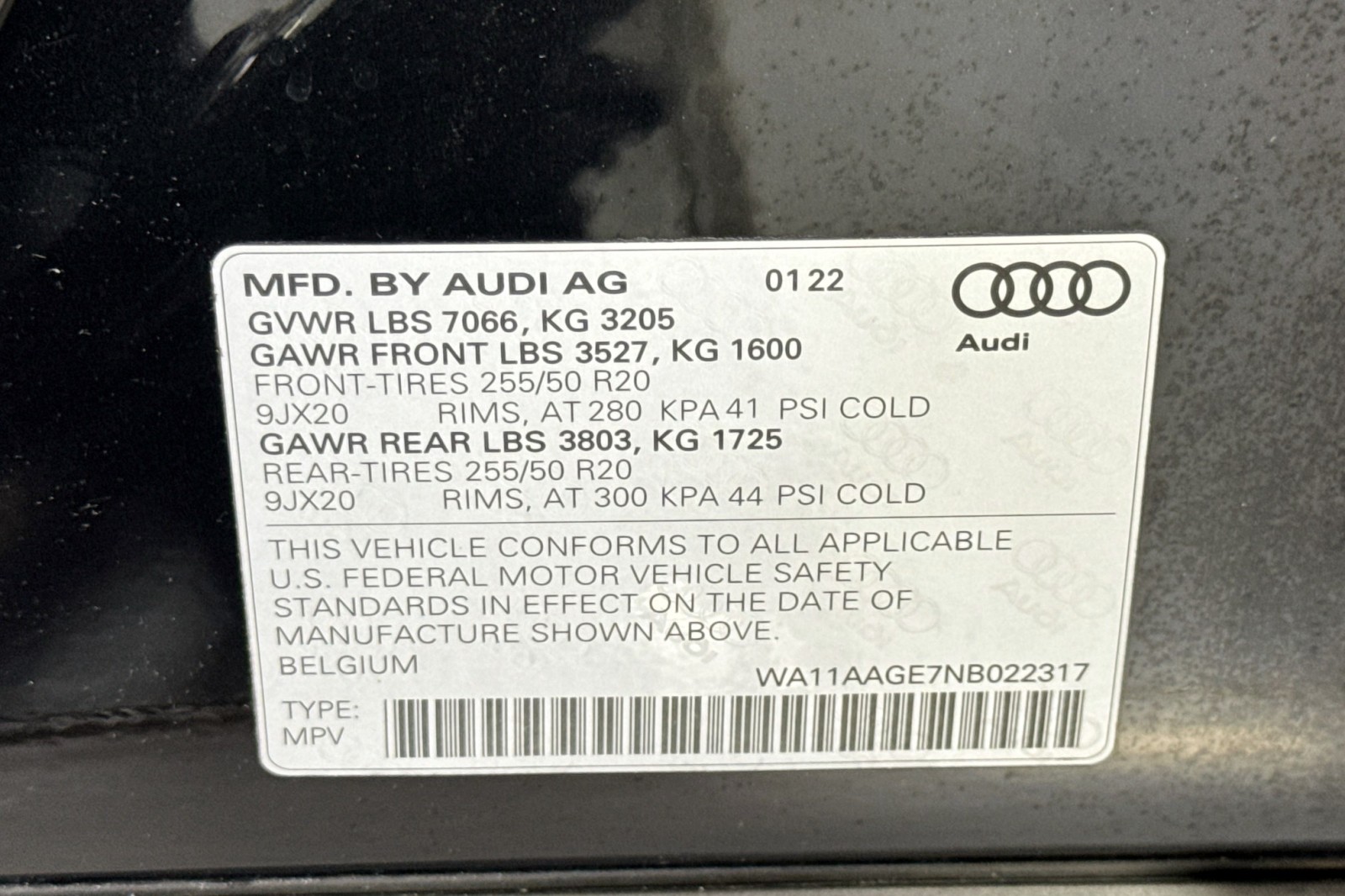 Used 2022 Mythos Black Metallic Audi S line Premium image 30