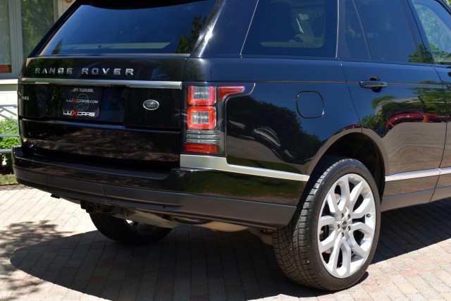 2014 Land Rover Range Rover Navi Leather Pano Roof Vision Assist 22 Wheels Climate Comfort Pkg. MSRP $97,520 12