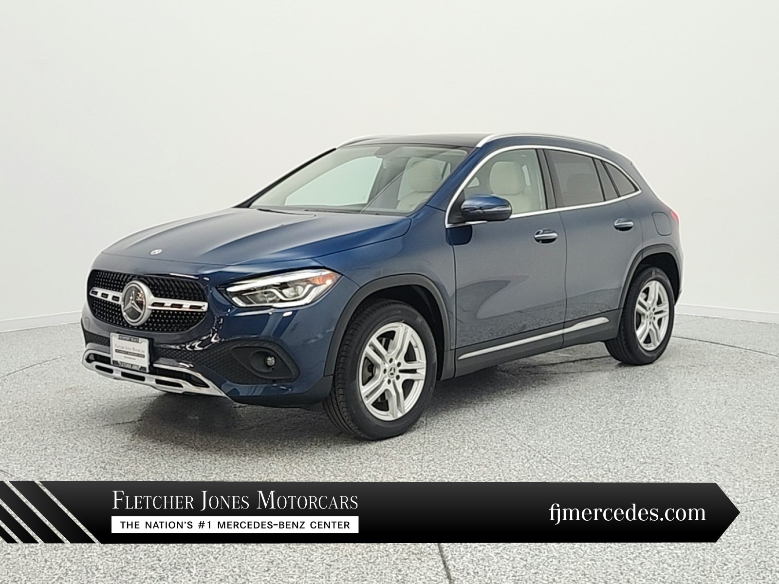Denim Blue Metallic 2023 Mercedes-Benz GLA 250 FWD SUV / Crossover Front-Wheel Drive Automatic