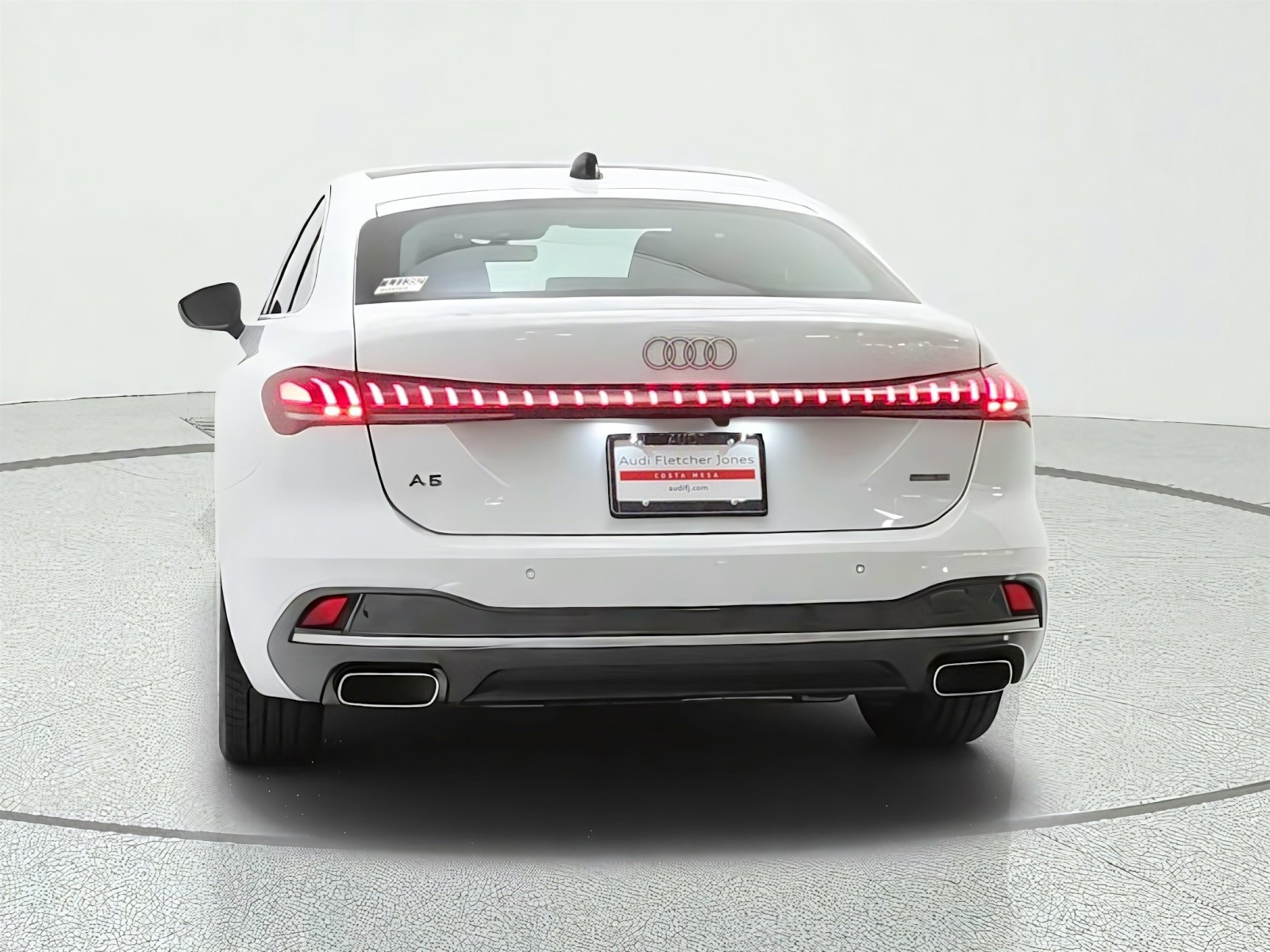 Used 2025 Glacier White Metallic Audi Premium Plus image 6