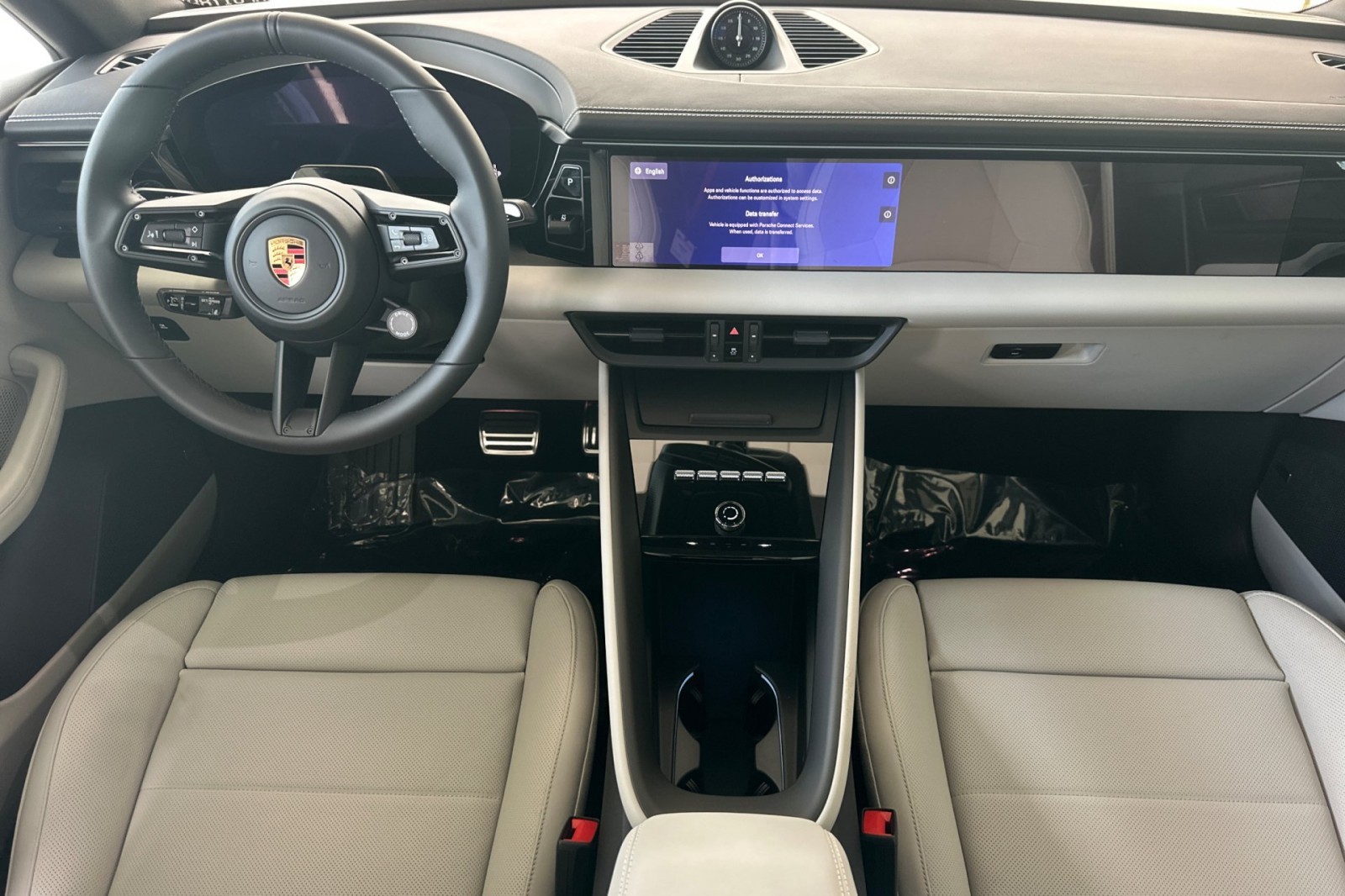 New 2026 Volcano Grey Metallic Porsche Electric image 6