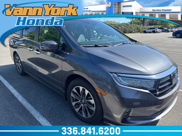 Gray (MODERN STEEL METALLIC [GR) 2024 Honda Odyssey EX-L FWD Minivan Front-Wheel Drive Automatic