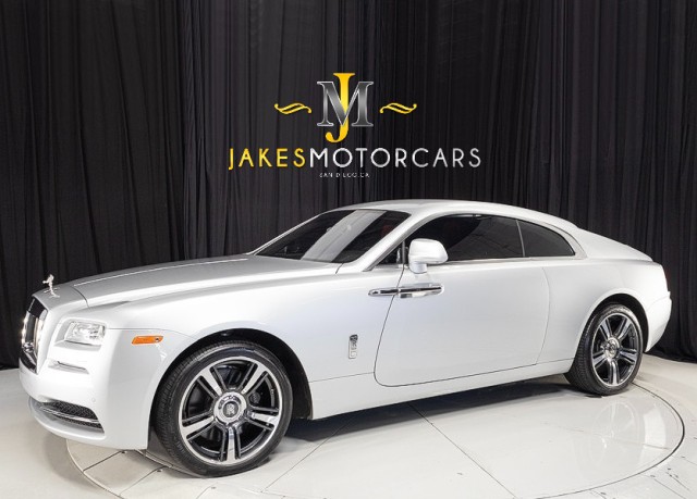 Silver 2016 Rolls-Royce Wraith Coupe Rear-Wheel Drive Automatic