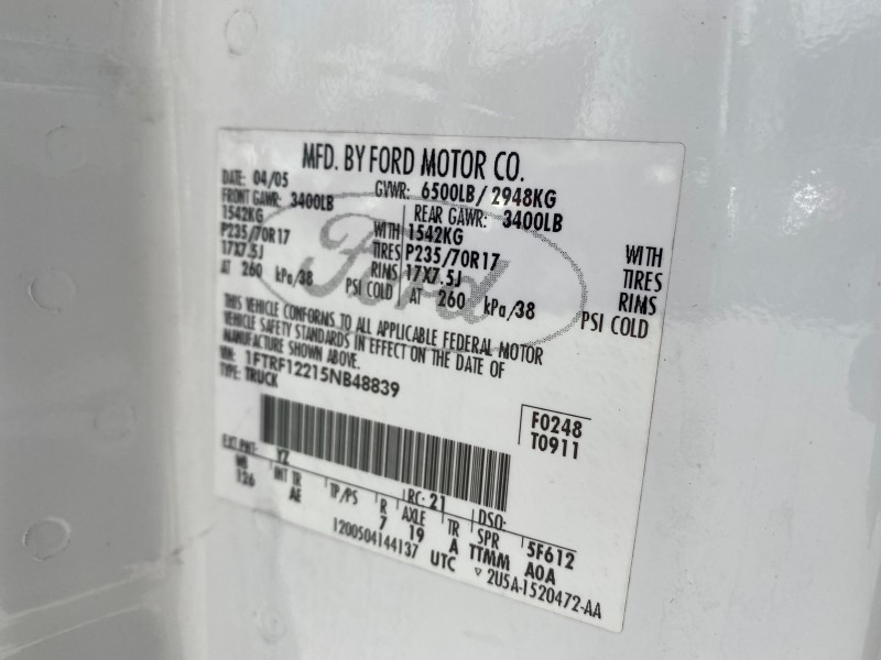 2005 Ford F-150 PU STX LOW MILES 18,931 in , 