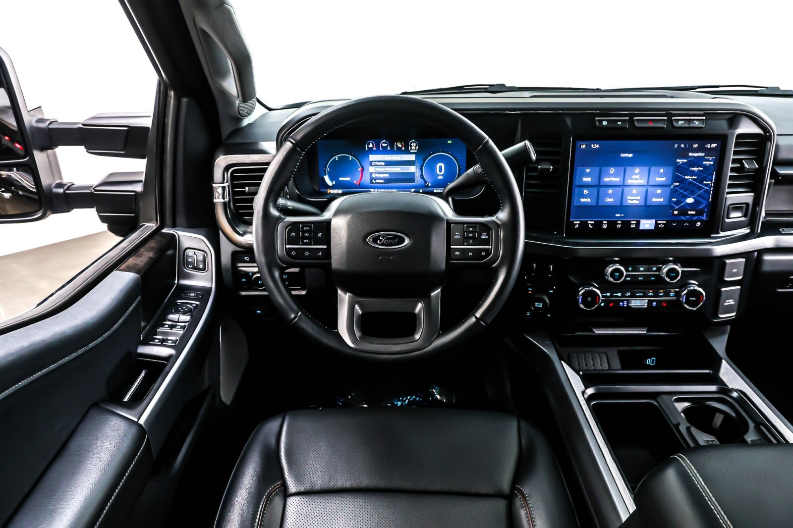 Used 2024 Antimatter Blue Metallic Ford LARIAT image 5