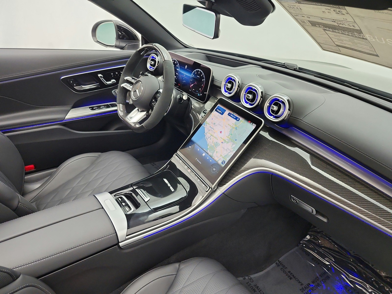 New 2027 OBSIDIAN BLACK Mercedes-Benz AMG® CLE 53 4MATIC+ Cabriolet image 12