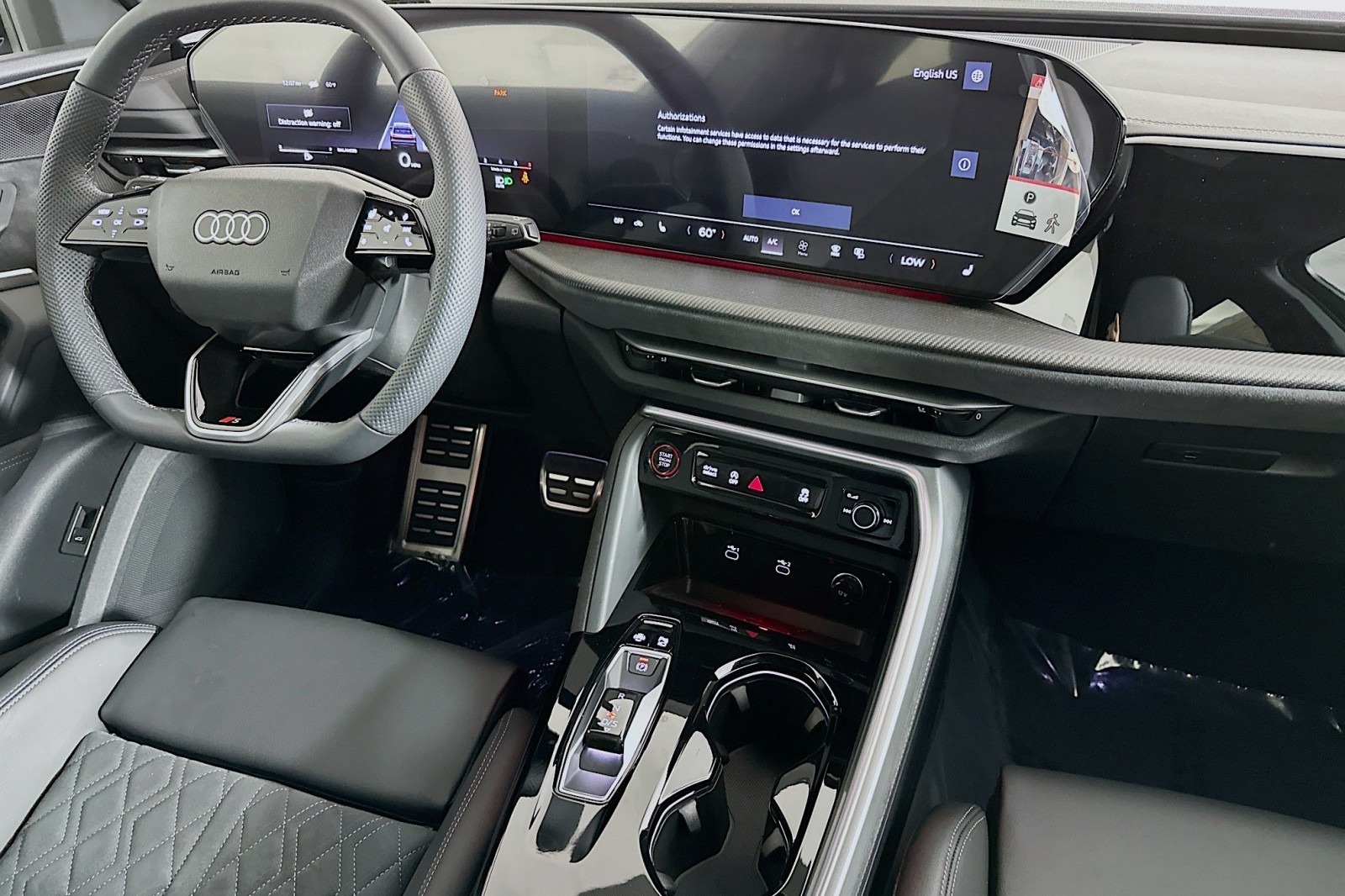 New 2025 Glacier White Metallic Audi Premium Plus image 6