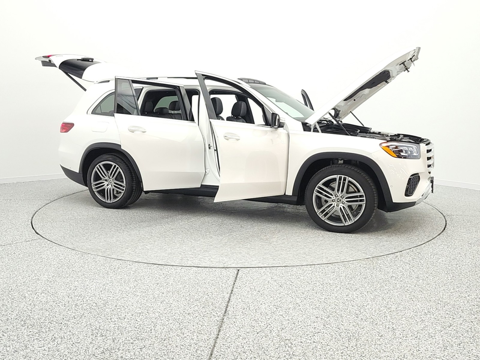 Certified Used 2025 Polar White Mercedes-Benz GLS 450 4MATIC® SUV image 33