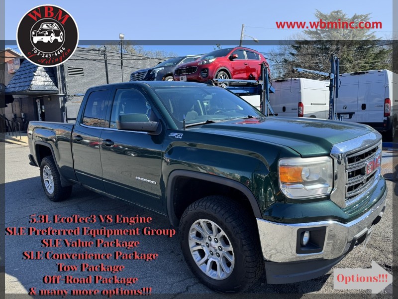 2015 GMC Sierra 1500 SLE Double Cab 4WD