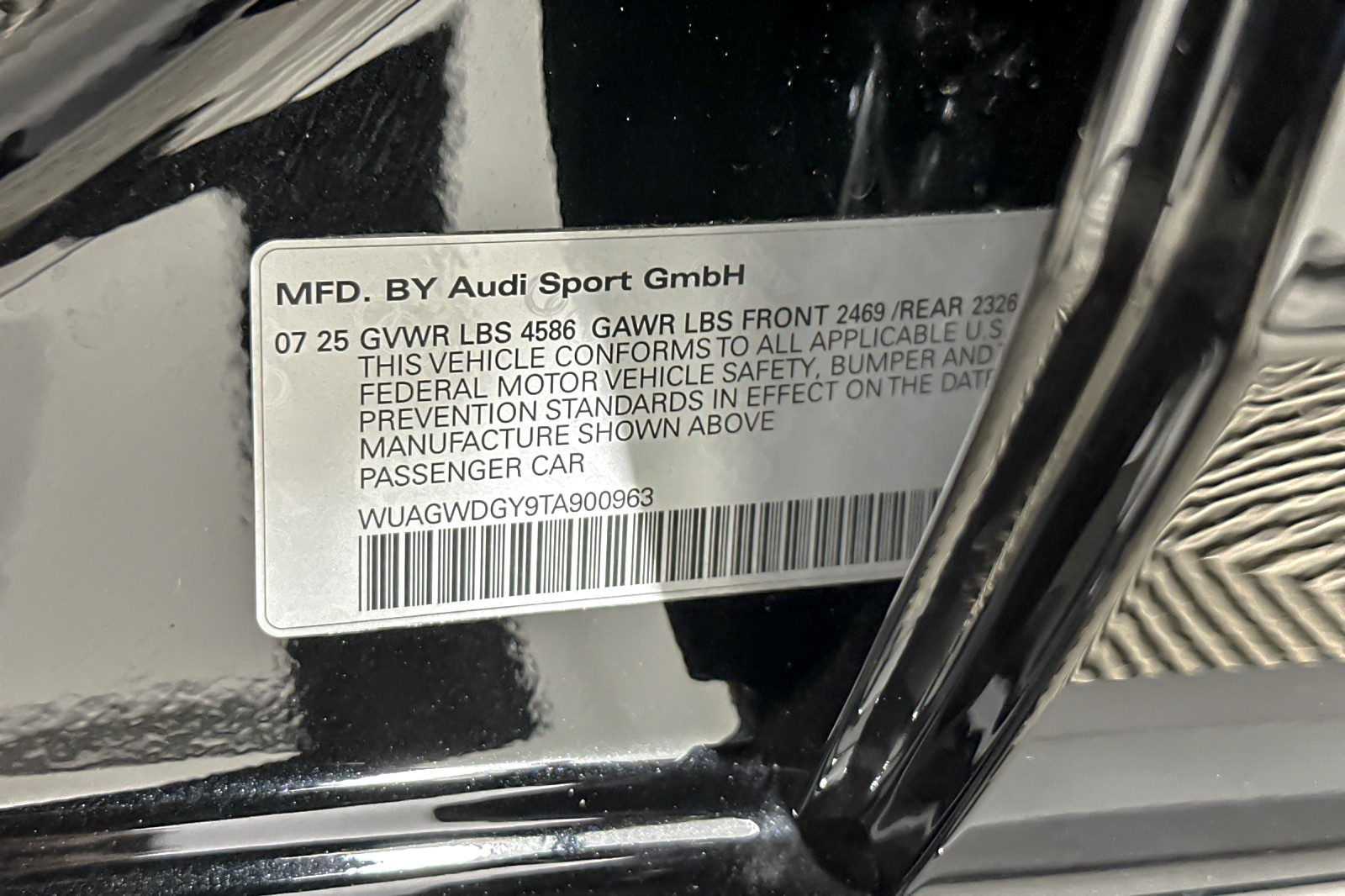 New 2026 Mythos Black Metallic Audi quattro image 23