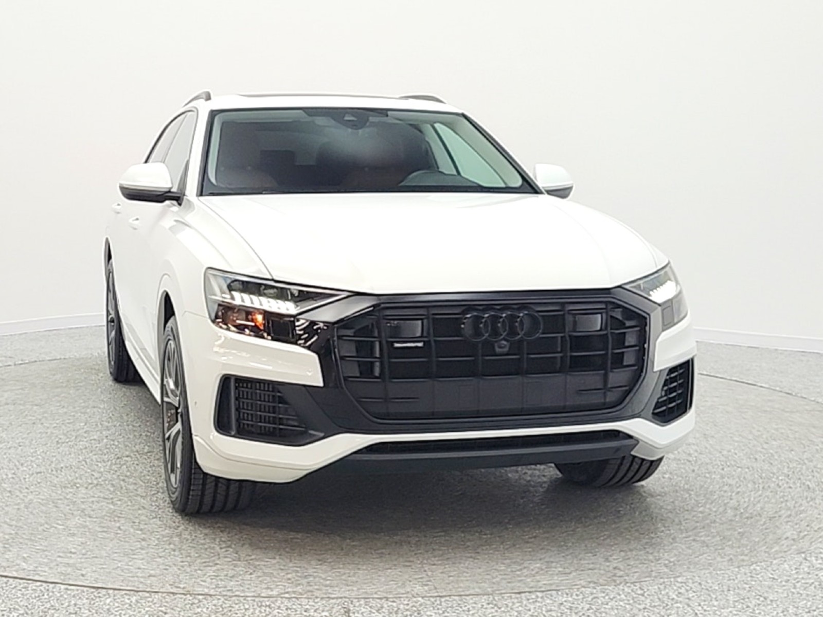 Used 2023 Carrara White Audi Premium 55 TFSI quattro image 2