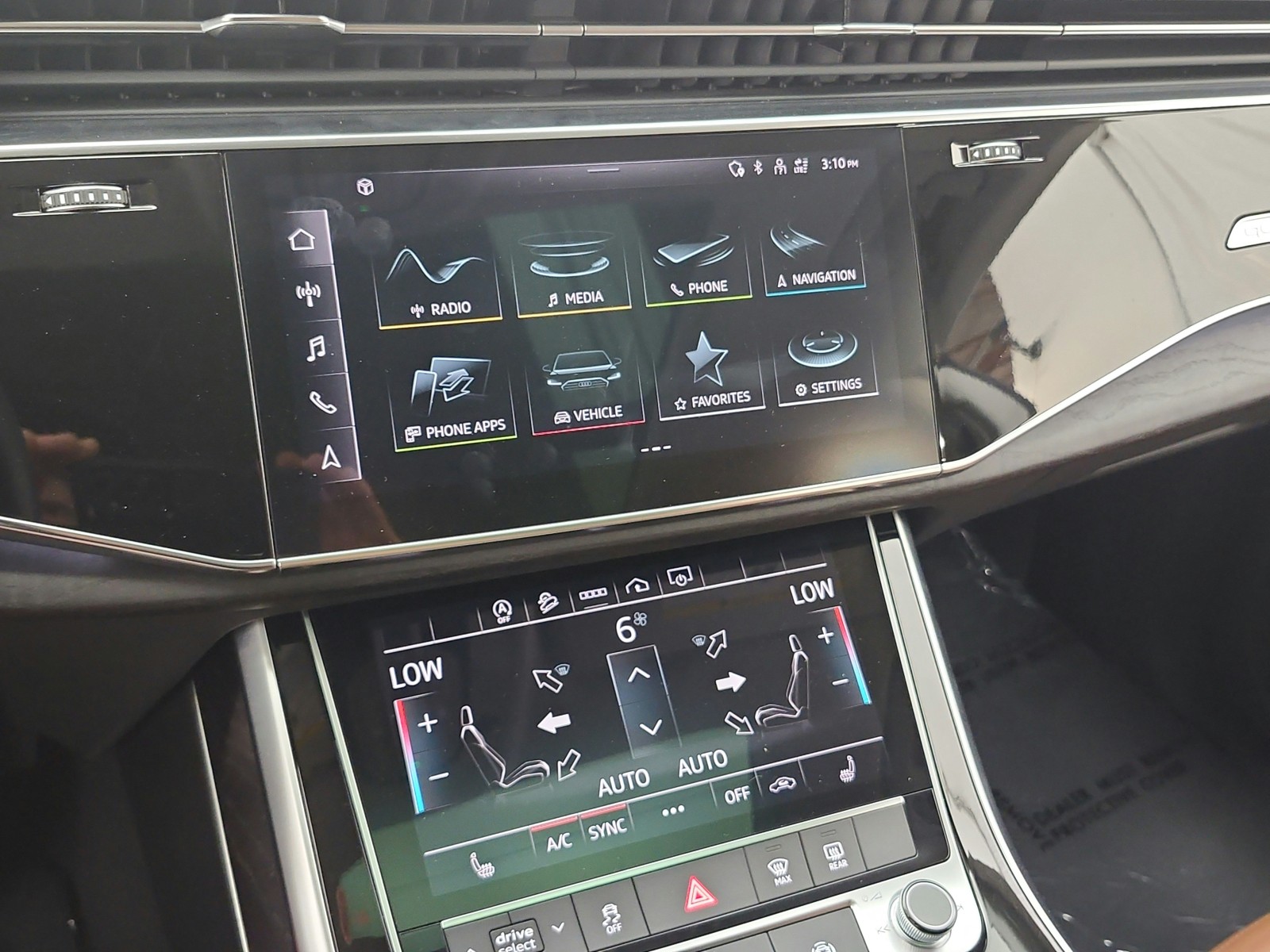 Used 2023 Carrara White Audi Premium 55 TFSI quattro image 10