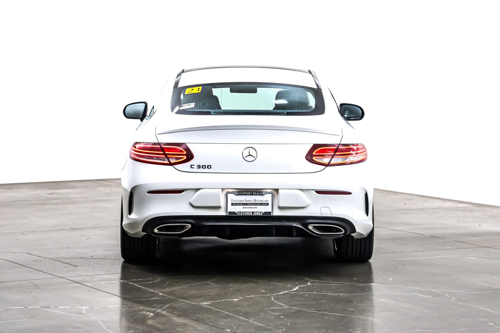 Used 2021 Polar White Mercedes-Benz C 300 Coupe image 4