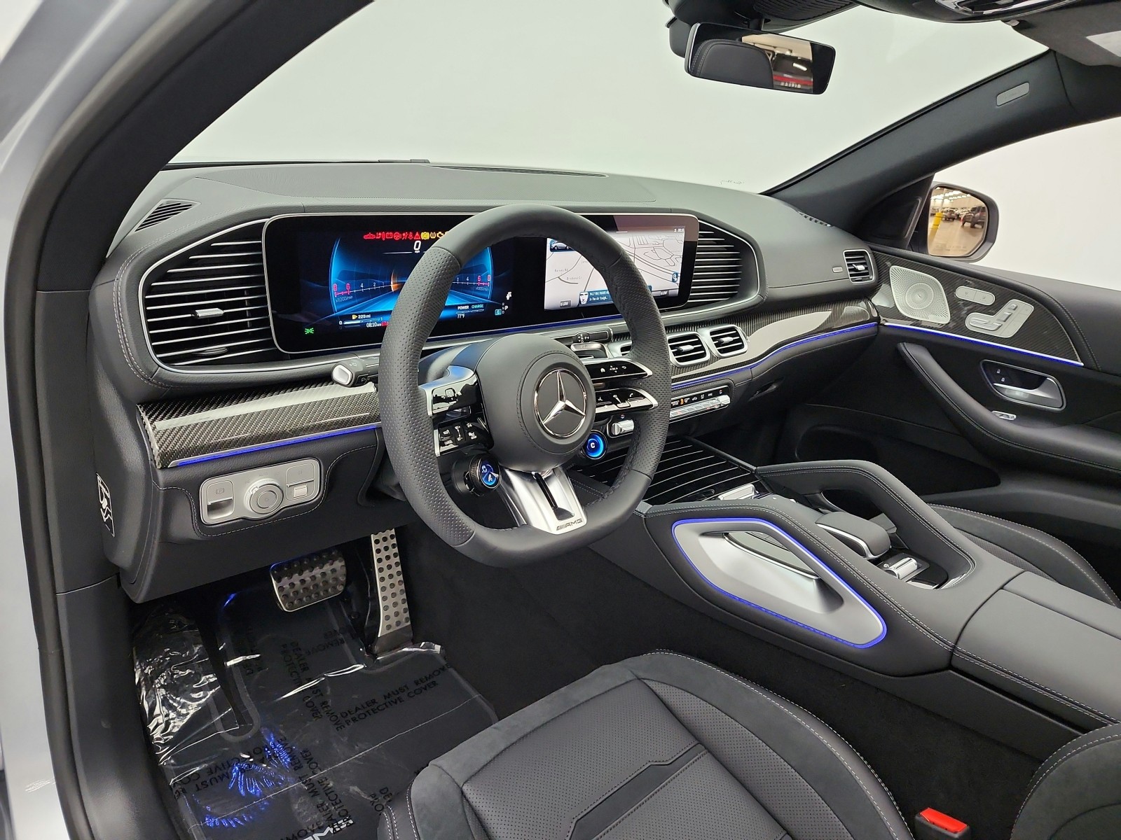 New 2026 Cirrus Silver Metallic Mercedes-Benz AMG® GLE 53 4MATIC+ Coupe image 9