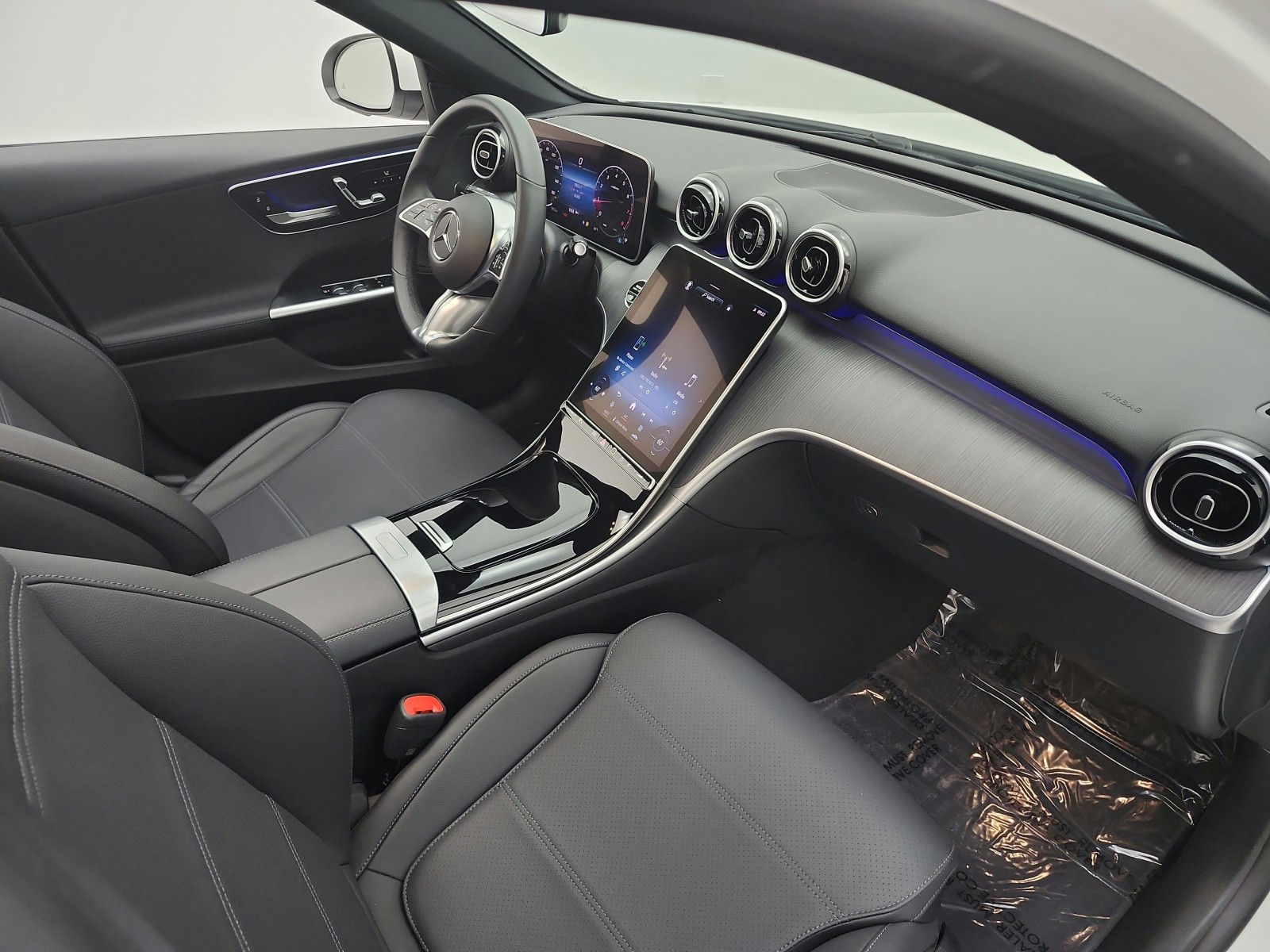 Used 2024 Polar White Mercedes-Benz C 300 Sedan image 20