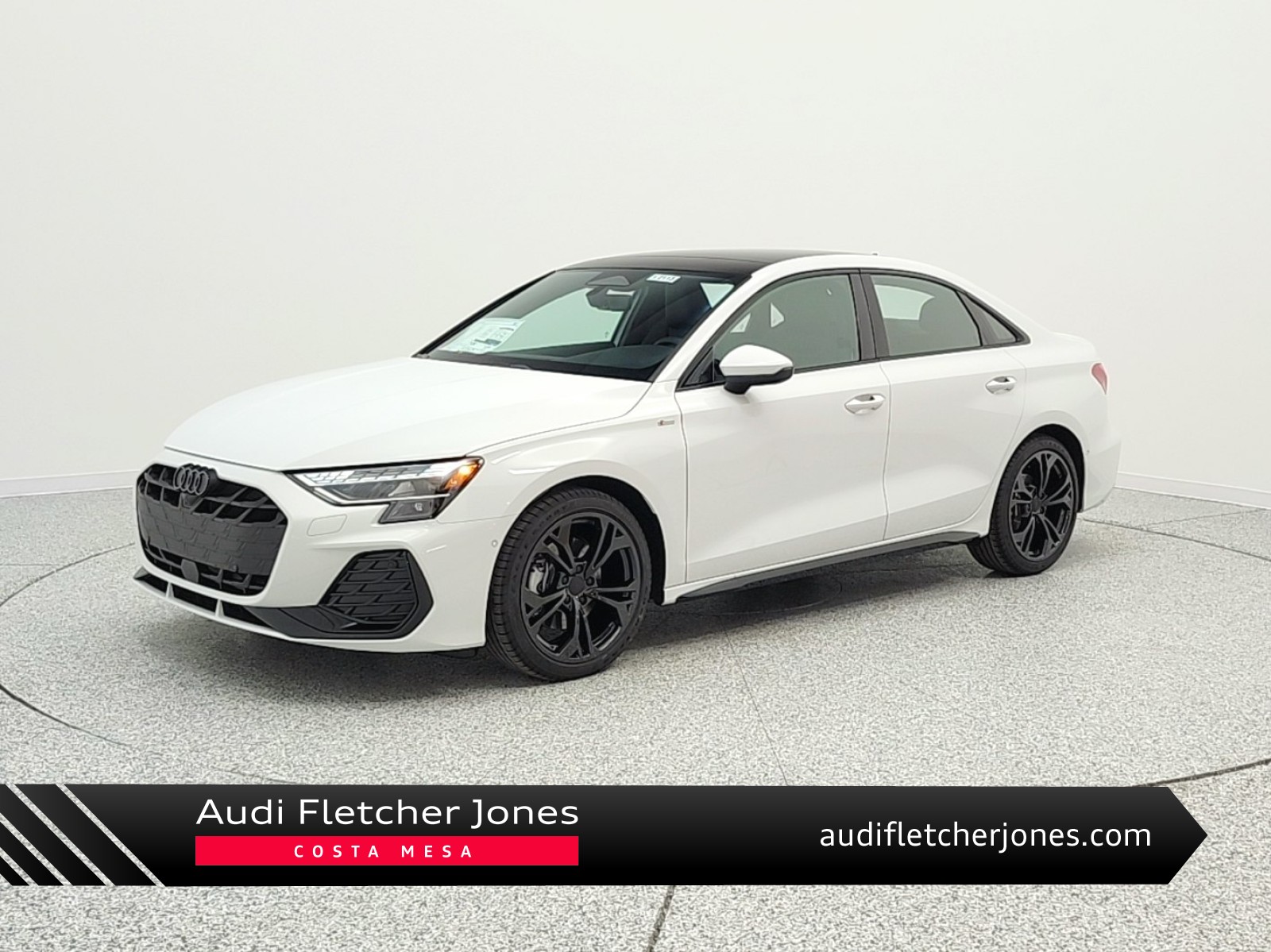 Glacier White Metallic 2026 Audi A3 quattro Premium Plus 40 TFSI Sedan All-Wheel Drive Automatic