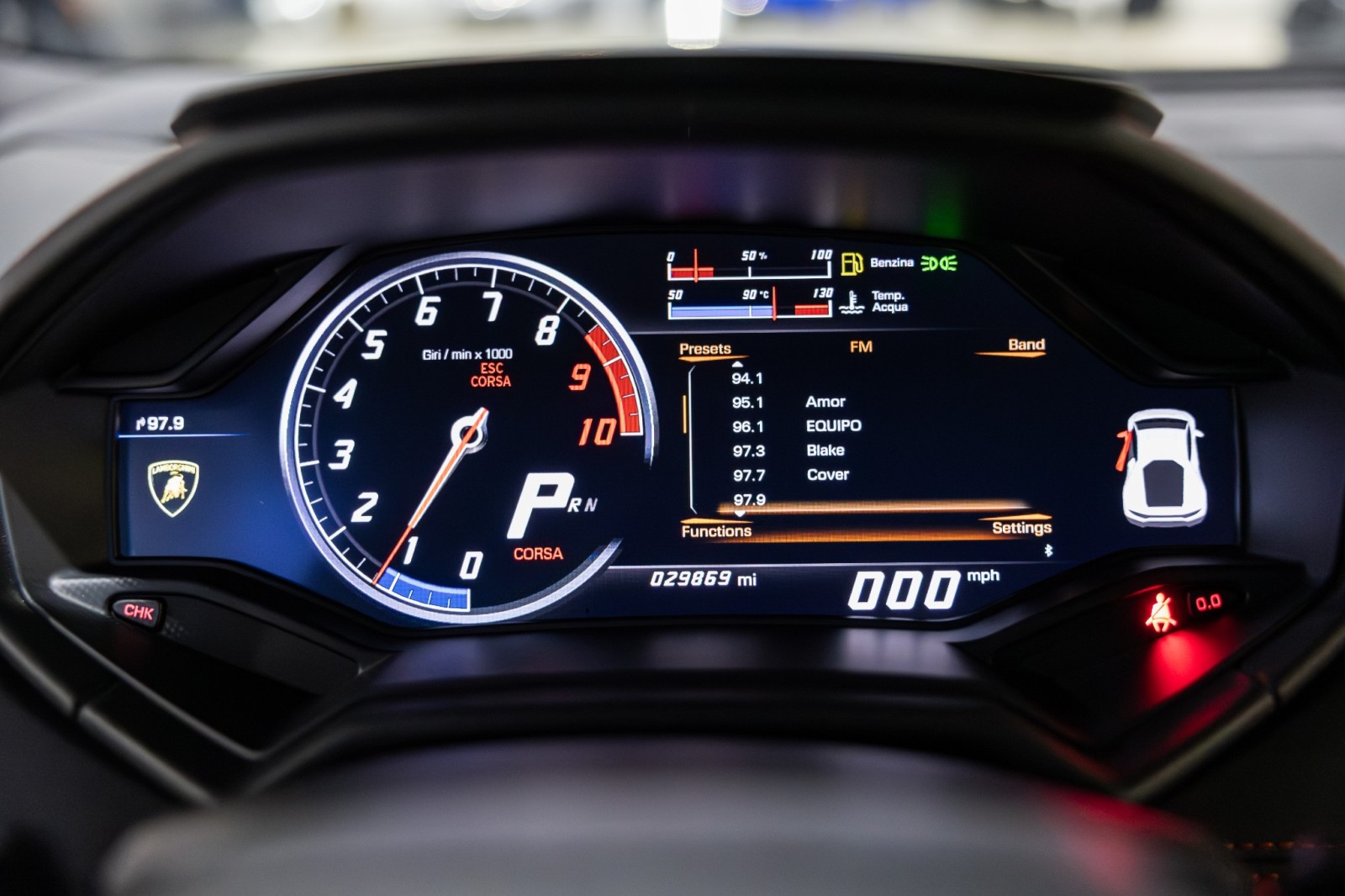 Used Car 2017 Lamborghini Huracan  - Giano Wheels - Rosso Mars Metallic - Transparent Engine Bonnet For Sale Under $220,000 In Boerne, Texas