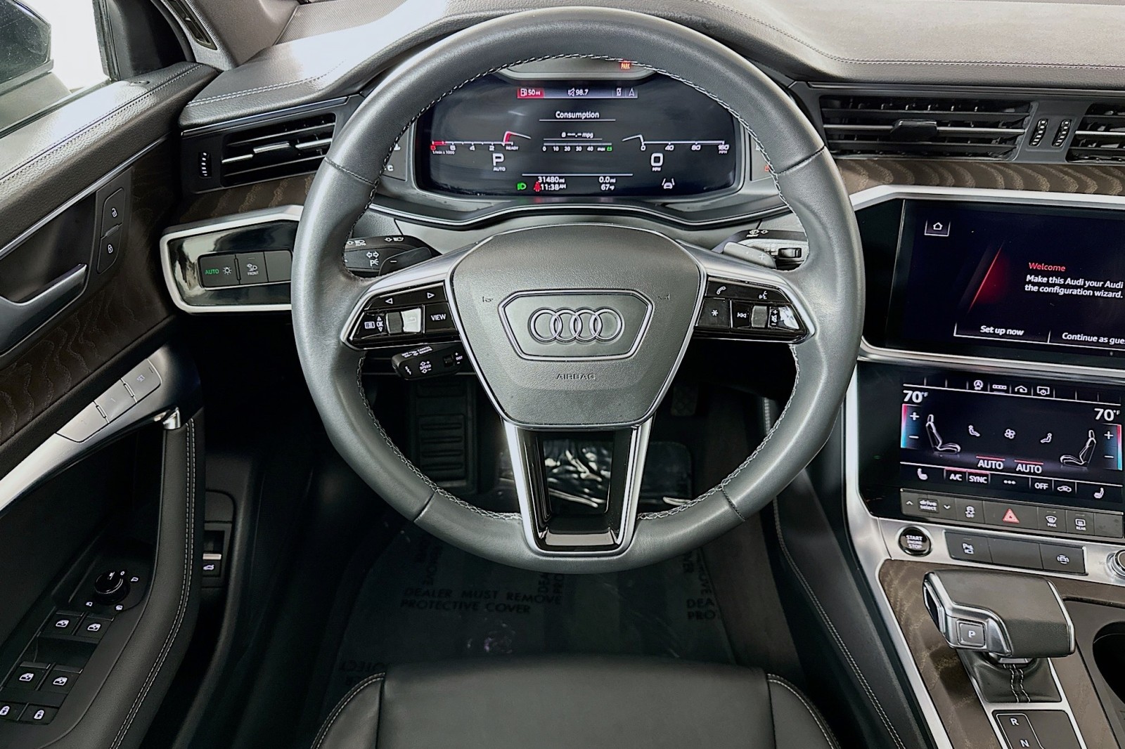 Used 2023 Mythos Black Metallic Audi Premium Plus image 5