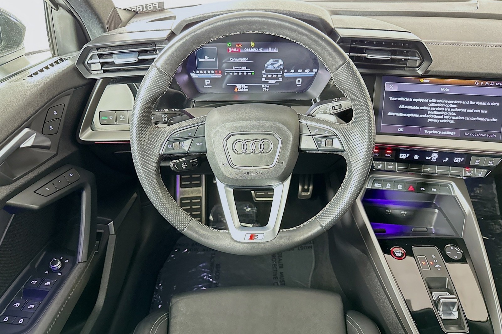 Used 2023 Glacier White Metallic Audi Premium Plus image 5