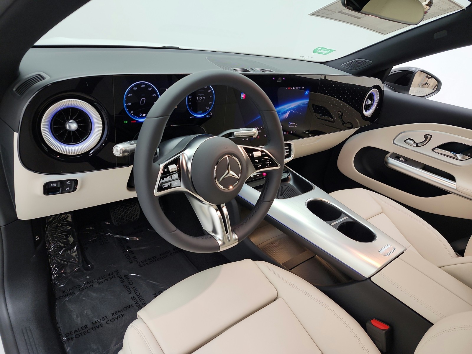 New 2027 Polar White Mercedes-Benz CLA 250+ Electric RWD image 9