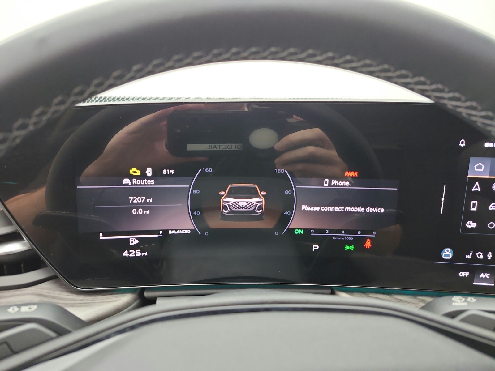 Used 2025 Mythos Black Metallic Audi Premium Plus image 12