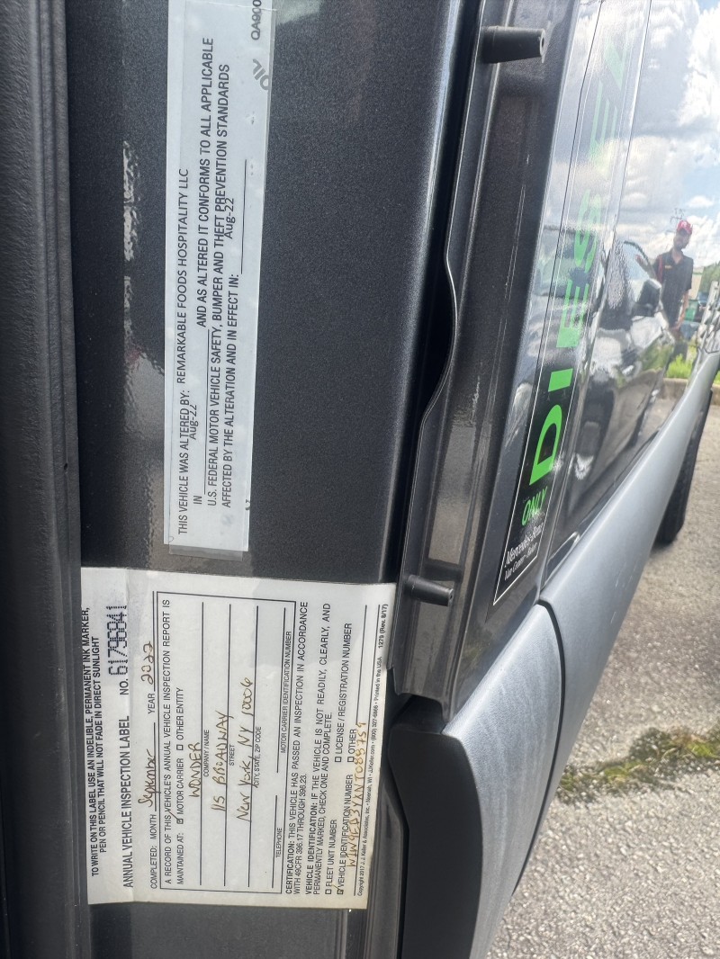2022 Mercedes-Benz Sprinter Cargo Van Fully Converted Food Truck in , 
