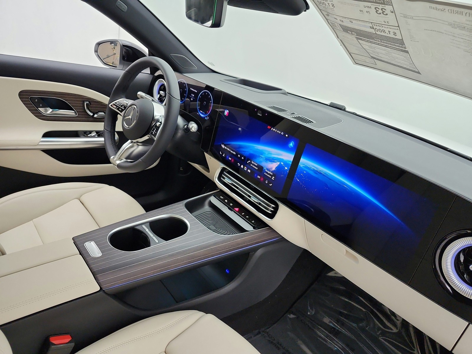 New 2027 Polar White Mercedes-Benz CLA 220 Hybrid FWD image 14